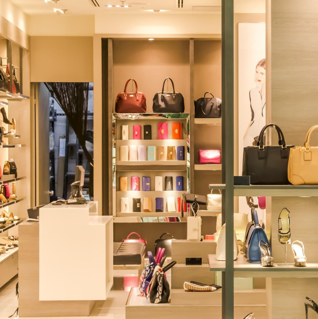 luxury fashion accessories flatlay